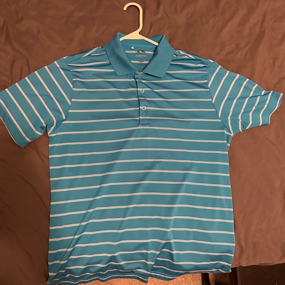 Adidas golf polo size medium GUC